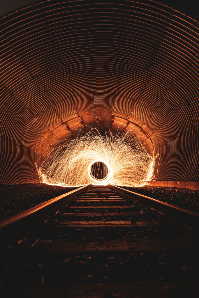 track tunnel portal